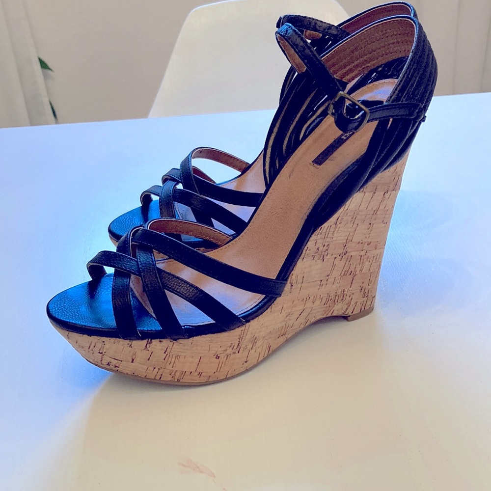 Forever 21 platform wedge sandals